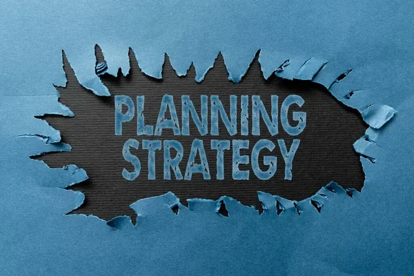 Planning and Strategies